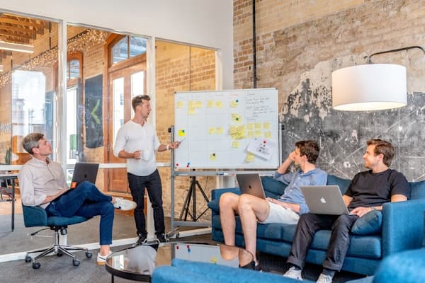 Business analytics dashboard showing data-driven strategy and insights