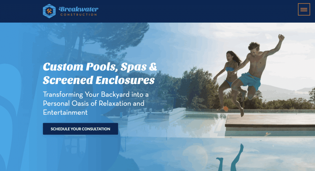 Breakwater Construction - portfolio project by Business Builders