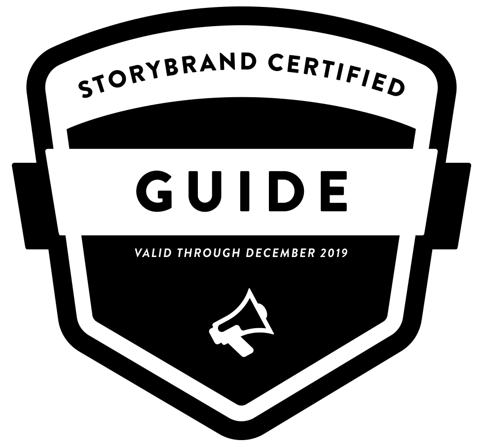 Web StoryBrand Guide Badge BLACK